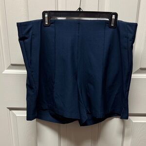 adidas Dark Blue Women's Athletic Shorts